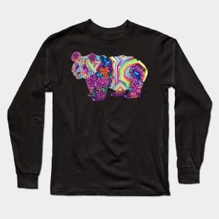 Trippy Panda Long Sleeve T-Shirt